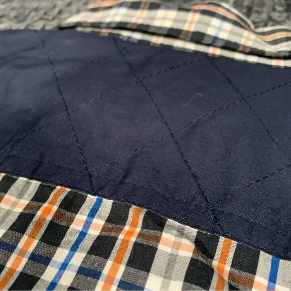 SOUTHPOLE Hexagon Product Long Sleeve Plaid Button Down Shirt Men's XL #732 - Picture 4 of 9